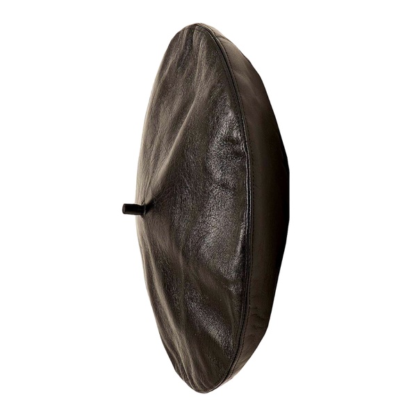 Leather Beret - Picture 4 of 5